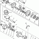 PHAZER-PZ480STW Коленчатый вал и Поршень