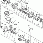 PHAZER-PZ480W Коленчатый вал и Поршень
