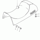 VMAX 600-VX 600 Сидение