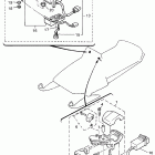 VMAX 600 LE (ELEC START)-XV 600E Рулевые переключатели