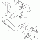 VMAX 600 MOUNTAIN MAX -VX600STW Выхлопная система