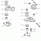 PHAZER-PZ 480E Крепление двигателя