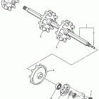 VMAX 600-VX 600 Привод трака 1