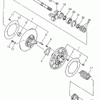 V-Max 500XTW Вторичный вал