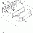VMAX 600 MOUNTAIN MAX -VX600STW Фонарь задний