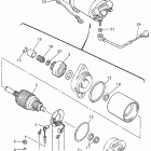 VMAX 600 LE (ELEC START)-XV 600E Стартер электрический