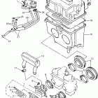 V-Max 500XTW Впускная система