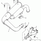 V-Max 500E Выхлопная система