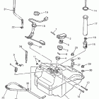 VMAX 600-VX 600 Топливный бак