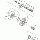Vmax 600 Deluxe Вторичный вал