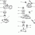 PHAZER-PZ480STW Крепление двигателя