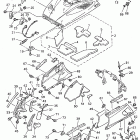 Vmax 600 Deluxe Капот и облицовка