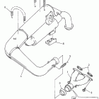 VMAX 600-VX 600 Выхлопная система
