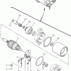 VMAX 600 MOUNTAIN MAX -VX600STW Alternate starter motor assembly