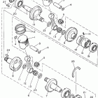 VK 540 III Коленвал,поршни