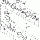 PHAZER-PZ 480E Коленчатый вал и Поршень