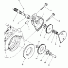 VK 540 III Привод масляного насоса
