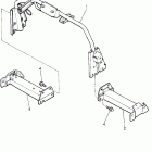 VK 540 III Кронштейн крепления (паук рулевой)