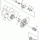 VMAX-VX 800ST Вторичный вал