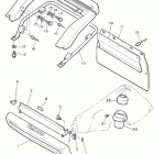 PHAZER-PZ 480E Бампер, Багажник. Брызговик