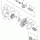 VMAX-VX 800 Вторичный вал