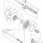 VMAX-VX500V/VX500EV/VX500DXV Вторичный вал