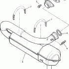 BR250TV Выхлопная система