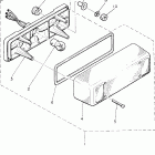 BR250TV Фонарь задний