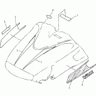 VMAX-VX500V/VX500EV/VX500DXV Emblem shroud