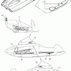 VMAX-VX 800ST Капот и эмблемы