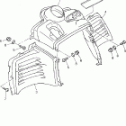 VMAX-VX600STV/VX600DXV/VX600EV/VX600V Панель приборов