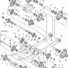 VMAX-VX500V/VX500EV/VX500DXV Подвеска трака 1