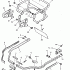 VK 540EV Бампер, Багажник. Брызговик