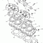 VMAX-VX 800ST Головка цилиндра
