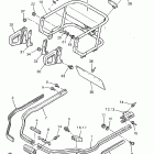VK 540 III Бампер, Багажник. Брызговик