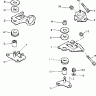 PHAZER-PZ480V Крепление двигателя