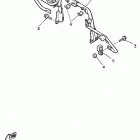 PHAZER-PZ 480ST Кронштейн крепления (паук рулевой)