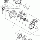 BR250TV Коленчатый вал и Поршень