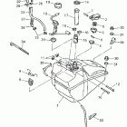 VMAX-VX 800 Топливный бак