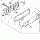 ENTICER II LT ET410TRU Фонарь задний