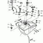 VMAX-VX 750 Топливный бак