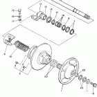 ENTICER II LT ET410TRU Вторичный вал
