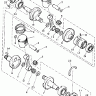 VK 540 III Коленчатый вал и Поршень