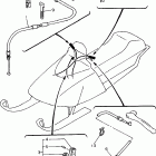 VMAX-4 -VX750U Трос управления