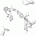 VMAX-VX 600 Кронштейн крепления (паук рулевой)