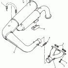 VMAX-VX 600 Выхлопная система