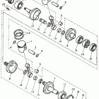 VMAX -VX 500 Коленчатый вал и Поршень