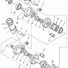 ENTICER II LT ET410TRU Коленчатый вал и Поршень