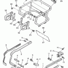 VK 540 III Бампер, Багажник. Брызговик
