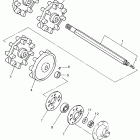 VMAX-VX 750 Привод трака 1